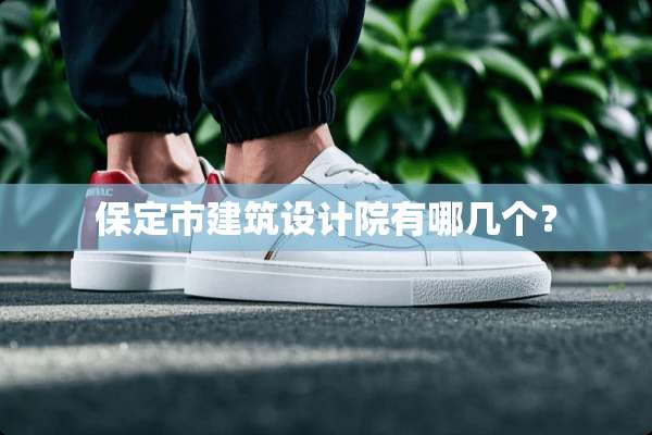 保定市建筑设计院有哪几个？