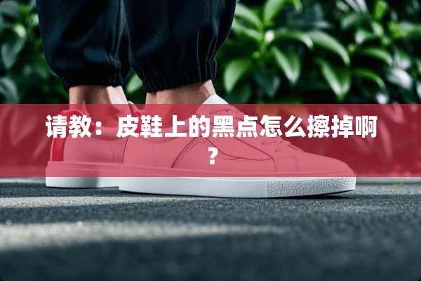 请教：皮鞋上的黑点怎么擦掉啊？