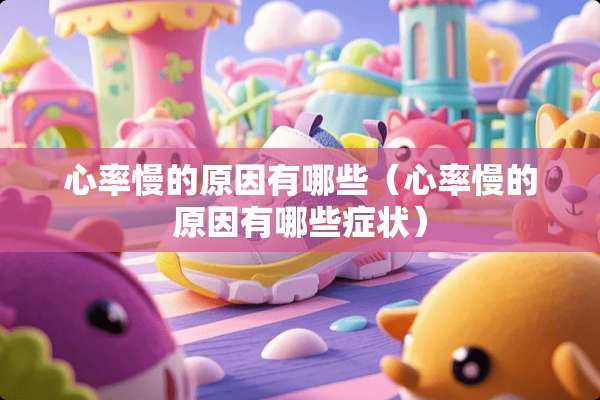 心率慢的原因有哪些（心率慢的原因有哪些症状）