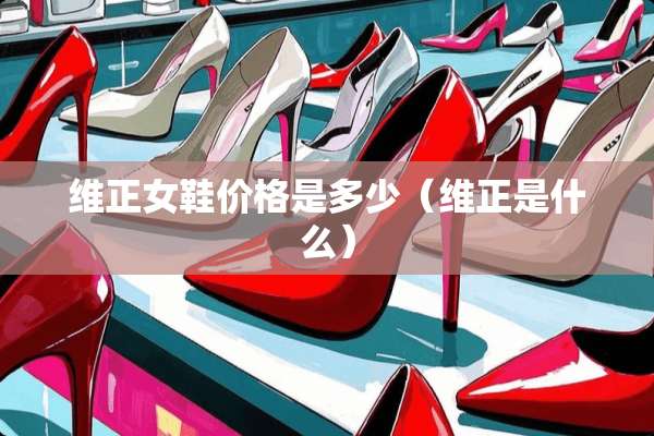 维正女鞋价格是多少（维正是什么）