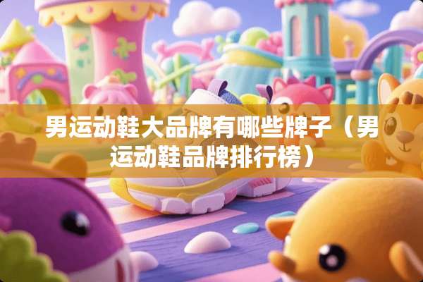 男运动鞋大品牌有哪些牌子（男运动鞋品牌排行榜）