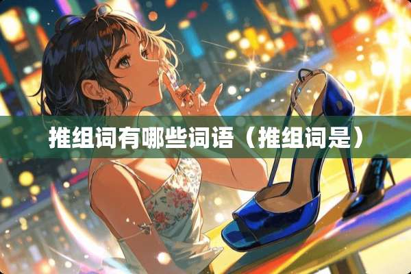 推组词有哪些词语（推组词是）