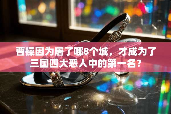 曹操因为屠了哪8个城，才成为了三国四大恶人中的第一名？