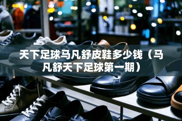 天下**马凡舒皮鞋多少钱（马凡舒天下**第一期）
