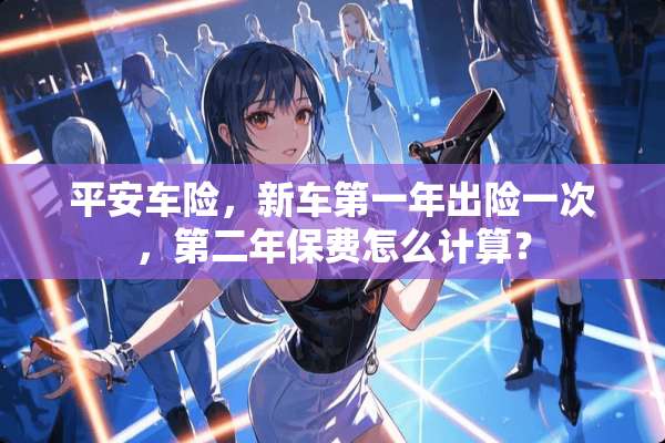 平安车险，新车第一年出险一次，第二年保费怎么计算？