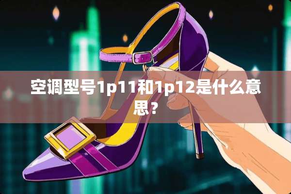 空调型号1p11和1p12是什么意思？