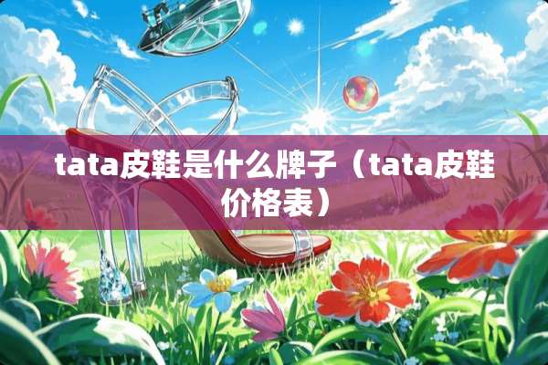 tata皮鞋是什么牌子（tata皮鞋价格表）