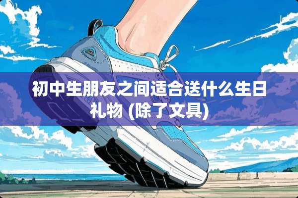 初中生朋友之间适合送什么生日礼物 (除了文具)