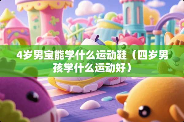 4岁男宝能学什么运动鞋（四岁男孩学什么运动好）