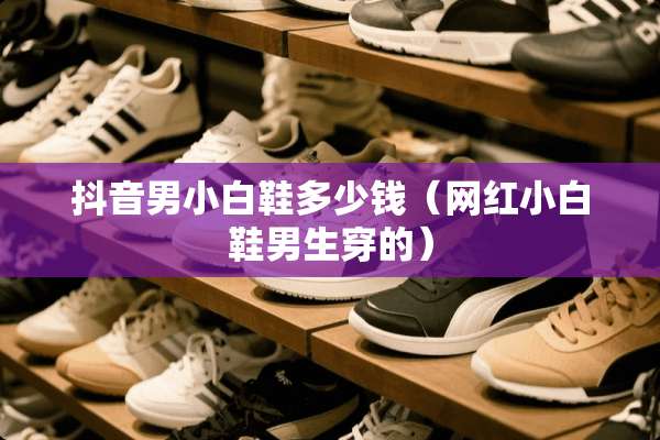抖音男小白鞋多少钱（网红小白鞋男生穿的）