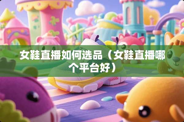 女鞋直播如何选品（女鞋直播哪个平台好）