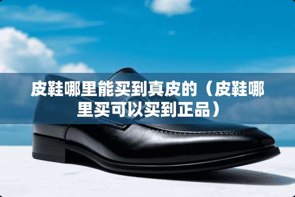 皮鞋哪里能买到真皮的（皮鞋哪里买可以买到正品）