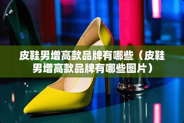 皮鞋男增高款品牌有哪些（皮鞋男增高款品牌有哪些图片）