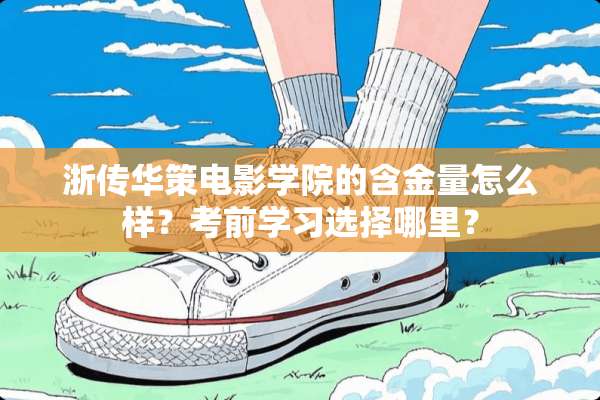 浙传华策电影学院的含金量怎么样？考前学习选择哪里？