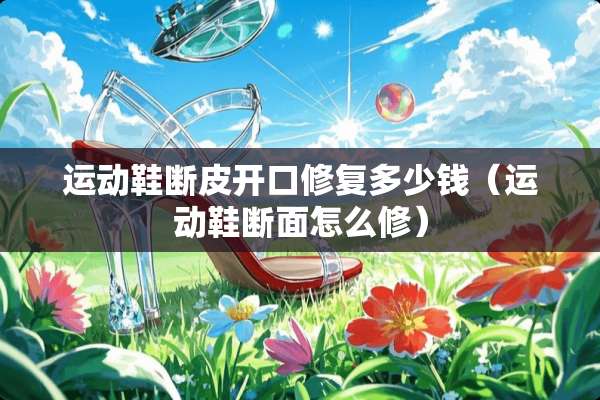 运动鞋断皮开口修复多少钱（运动鞋断面怎么修）