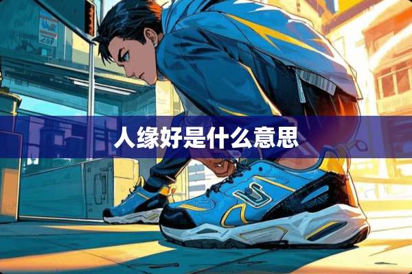 人缘好是什么意思