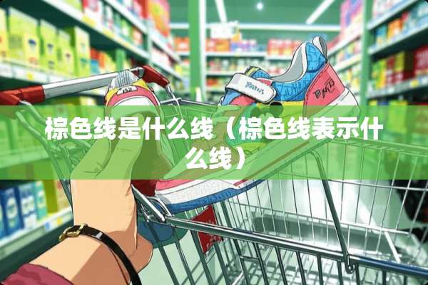 棕色线是什么线（棕色线表示什么线）