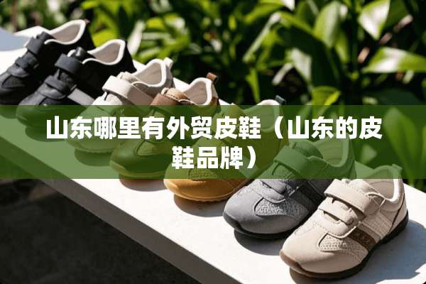 山东哪里有外贸皮鞋（山东的皮鞋品牌）