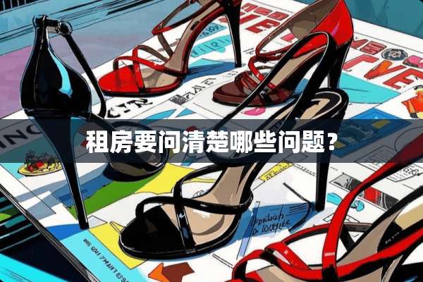 租房要问清楚哪些问题？