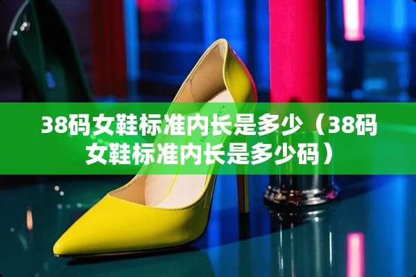 38码女鞋标准内长是多少（38码女鞋标准内长是多少码）