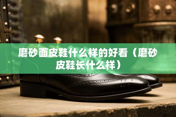 磨砂面皮鞋什么样的好看（磨砂皮鞋长什么样）