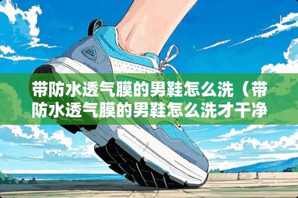 带防水透气膜的男鞋怎么洗（带防水透气膜的男鞋怎么洗才干净）