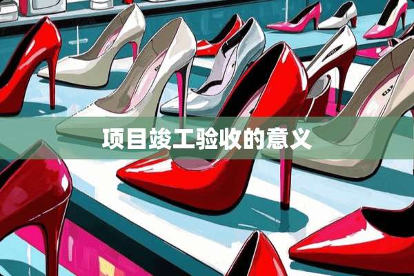 项目竣工验收的意义