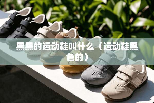黑黑的运动鞋叫什么（运动鞋黑色的）