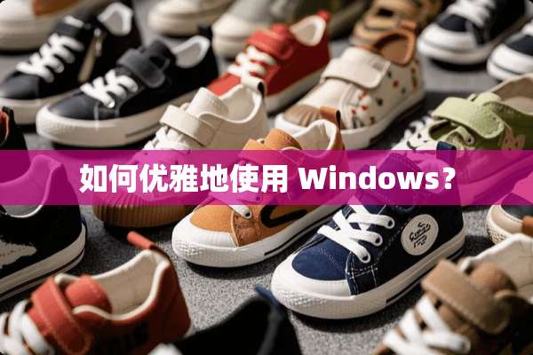 如何优雅地使用 Windows？