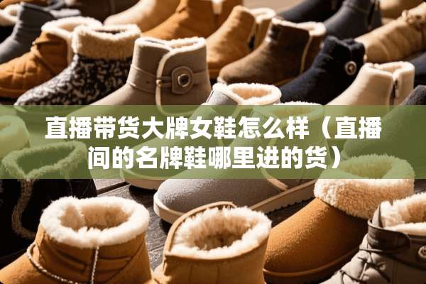 直播带货大牌女鞋怎么样（直播间的名牌鞋哪里进的货）