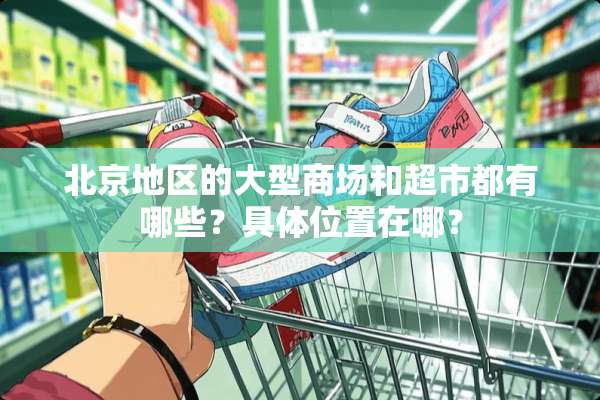 北京地区的大型商场和超市都有哪些？具**置在哪？