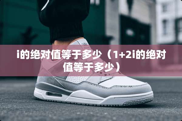 i的绝对值等于多少（1+2i的绝对值等于多少）