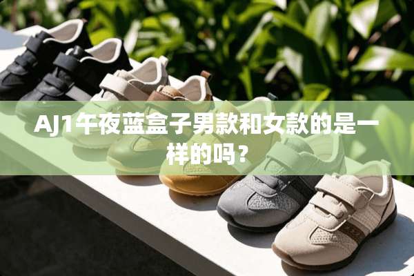 AJ1午夜蓝盒子男款和女款的是一样的吗？