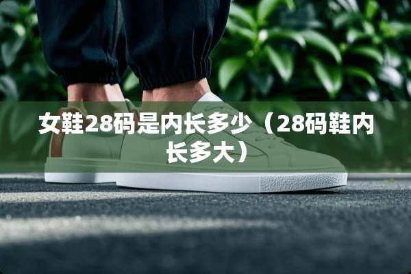 女鞋28码是内长多少（28码鞋内长多大）