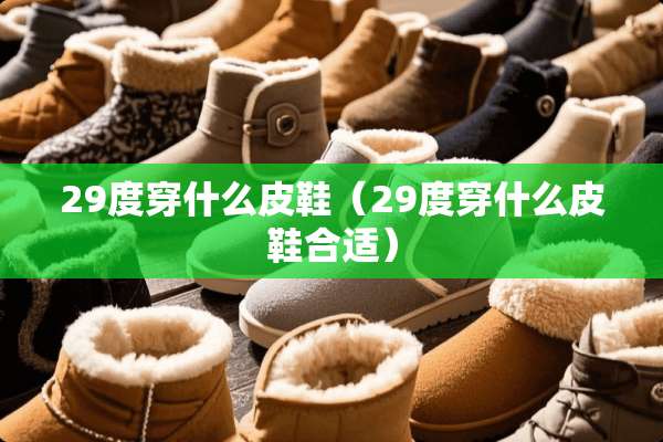 29度穿什么皮鞋（29度穿什么皮鞋合适）