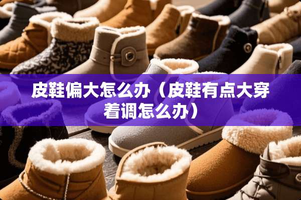 皮鞋偏大怎么办（皮鞋有点大穿着调怎么办）