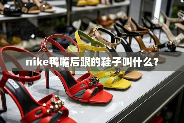 nike鸭嘴后跟的鞋子叫什么？