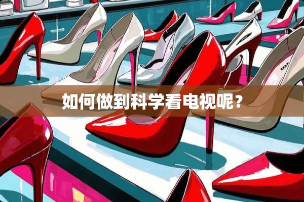 如何做到科学看电视呢？