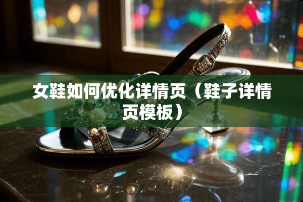 女鞋如何优化详情页（鞋子详情页模板）