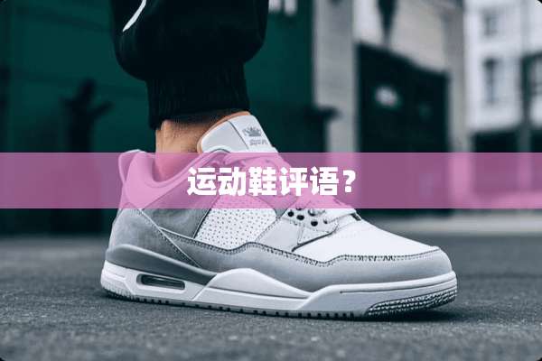 运动鞋评语？