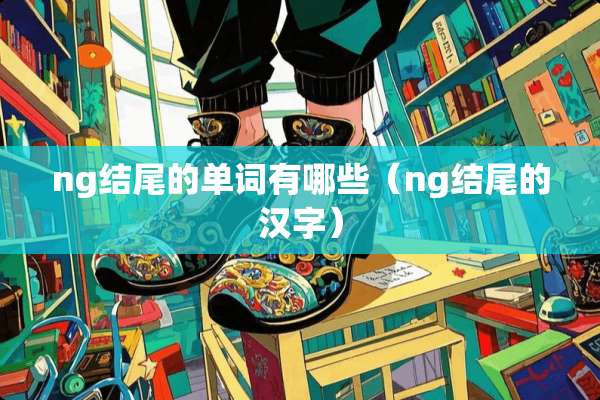 ng结尾的单词有哪些（ng结尾的汉字）