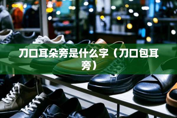 刀口耳朵旁是什么字（刀口包耳旁）