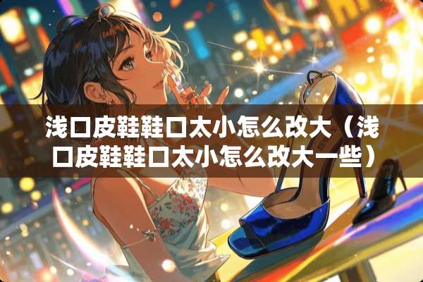浅口皮鞋鞋口太小怎么改大（浅口皮鞋鞋口太小怎么改大一些）