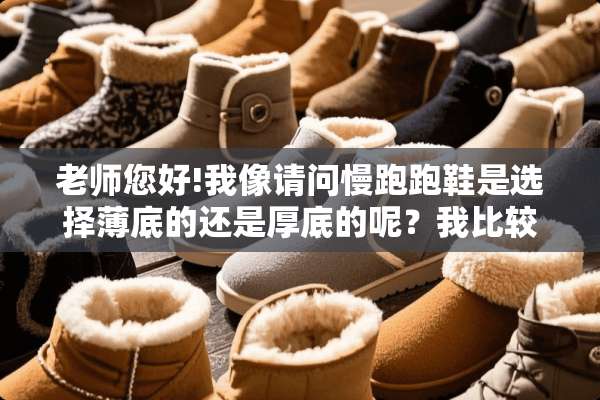 老师您好!我像请问慢跑跑鞋是选择薄底的还是厚底的呢？我比较胖？