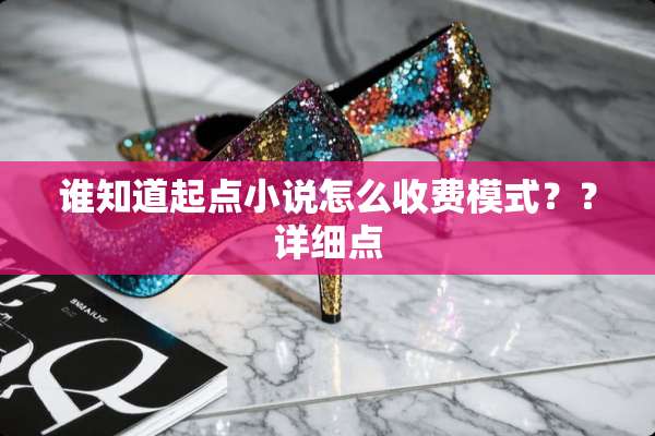 谁知道起点小说怎么收费模式？？详细点
