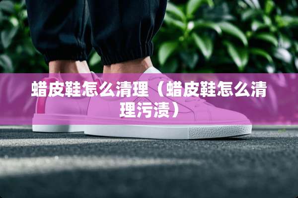 蜡皮鞋怎么清理（蜡皮鞋怎么清理污渍）