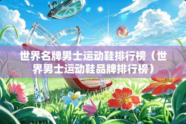 世界名牌男士运动鞋排行榜（世界男士运动鞋品牌排行榜）