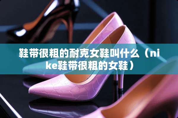 鞋带很粗的耐克女鞋叫什么（nike鞋带很粗的女鞋）