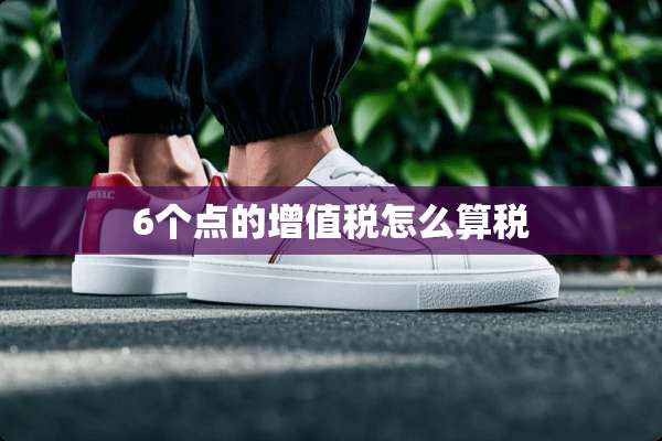 6个点的***怎么算税