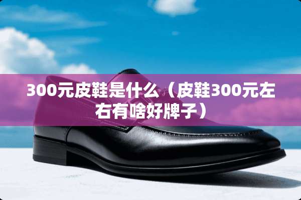 300元皮鞋是什么（皮鞋300元左右有啥好牌子）